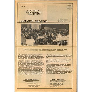 Common Ground, May 1980.