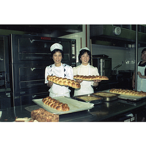 Bakers at Andy's Garment Workers Food Service Graduation