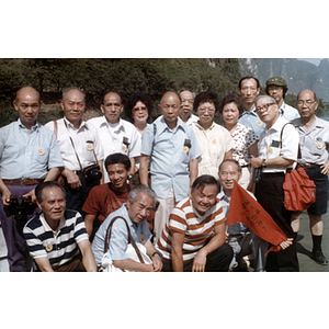 Association members gather for a group photograph in Guilin, China