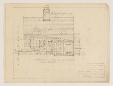 Charles H. Brown house, Wellesley, Mass.