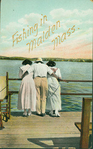 Fishing in Malden, Mass.