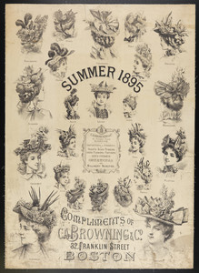 Summer 1895, compliments of C.A. Browning & Co., 32 Franklin Street, Boston