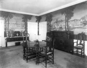 Henry G. Vaughn House, Sherborn, Mass., Dining Room.