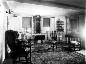 Sumner House, Main St., Shrewsbury, Mass., Parlor.