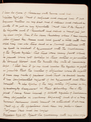Thomas Lincoln Casey Diary, June-December 1888, 065, to hear the opera of Boccacio