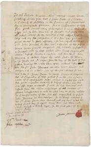 Deed from Isaac Powers to John Hancock for Jack (a slave), 22 April 1728