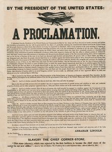 By the President of the United States: A Proclamation [Preliminary Emancipation Proclamation]