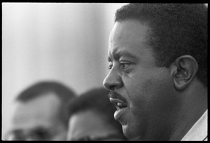 Rev. Ralph Abernathy speaking at the Solidarity Day during the Poor People's March on Washington