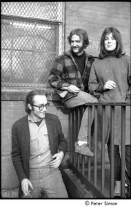 Avatar: Wayne Hansen standing, with Ed Beardsley and Susan Carson on landing