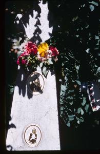 Tombstone in Labuništa graveyard