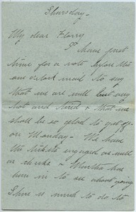 Letter from Hannah Chapin Moodey to Florence Porter Lyman