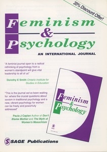Feminism & Psychology: an International Journal