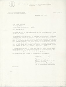 Letter from Marie C. McGuire to Flora Ventola