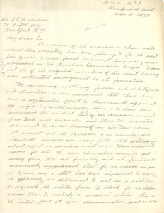 Letter from C. A. Howell to W. E. B. Du Bois