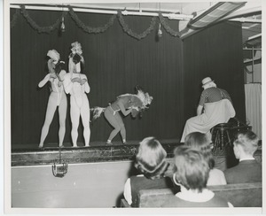 Performers in Christmas pageant