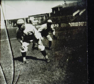 Baseball players during daylight play (1922)