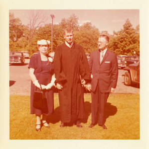 Joseph Lyles at Graduation, c. 1959