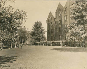 Induction of the Student Army Training Corps (October, 1918)
