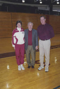 Dean Smith with Coach Graves and Coach Brock