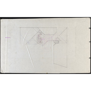 Harriet Tubman House stairwell and hallway floor plan