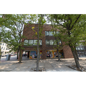 Harriet Tubman House facade on Massachusetts Avenue, left