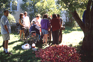 Hopkins Forest Fall Festival, 1999. 2.Cider Pressing.