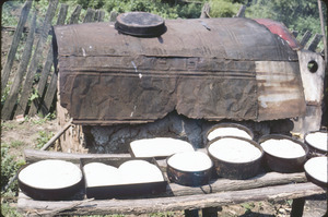 Baking bread in Orašac