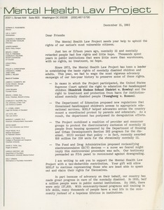 Letter from Norman S. Rosenberg to friends - Digital Commonwealth