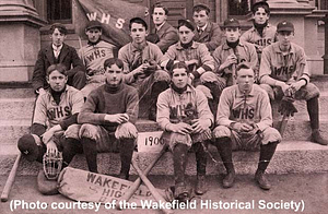 Wakefield High School baseball club, 1900