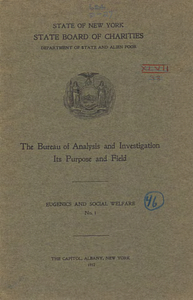 The Bureau of Analysis and Investigation: its purpose and field