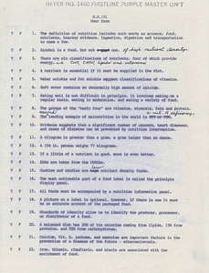 Charles N. Roys H.E. 151 Exam Springfield College