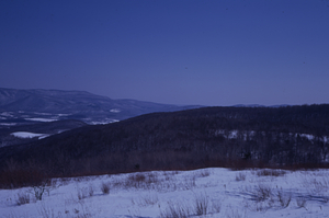 Panorama to the East, Jim Smith Hill, Taconic Crest. Image 9. View to southeast.