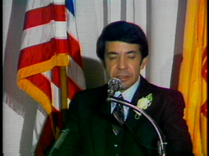 Illustrated Daily; Library Footage, Toney Anaya Speaking. Anaya Speaking with Hal Rhodes Voice Overs. Anaya's Inauguration, Anaya Speaking with Hal Rhodes Voice Overs. Bridge Update. Bridge With Traffic, 2 Different Sides of Story Throughout. 1% For the Arts - Louise Voice Over, Artworks, Sculptures.