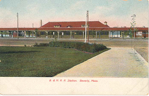 B & M R. R. Station, Beverly, Mass.
