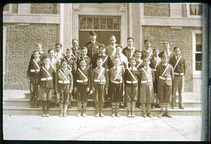 Cliftondale Square, Sweetser School, 1929-1930, Roland E. Mansfield's Police for schools