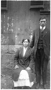 A couple in the Back Central Street neighborhood.