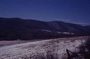 Northwest Hill winter panorama 6. Northwest end.