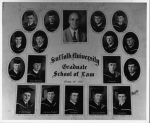 1937 Suffolk University Graduate School of Law Class