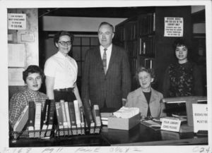 Members of Suffolk University's Law Library Staff