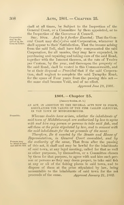 1801Chap. 0025 An Act, In Addition To The Several Acts Now In Force ...