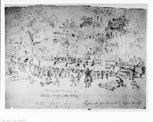 Battle of Grand Coteau, Louisiana - Furious Attack of the Rebels