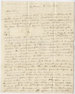 Benjamin Silliman letter to Edward Hitchcock, 1836 December 20