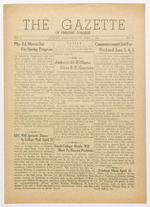 The gazette of Amherst College, 1944 April 7