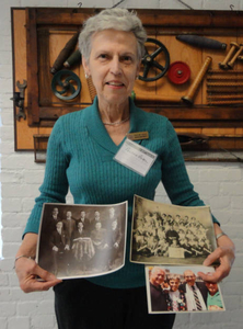 Pauline Golec at the Lowell Mass. Memories Road Show