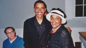 Senator Barack Obama and me--2006