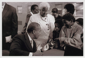 Governor Patrick comes to Washington-Beech