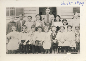 Students and teacher at Main Street Neighborhood School