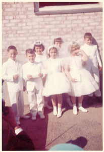 First Communion group at St Paul's Parish 1963