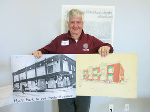 Charles Lowney at the Hyde Park Mass. Memories Road Show