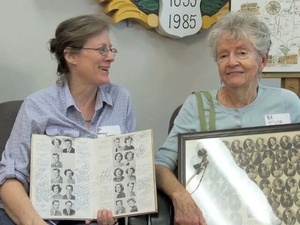 Kathleen Connelly and Allura Duffy at the Hingham Mass. Memories Road Show: Video Interview
